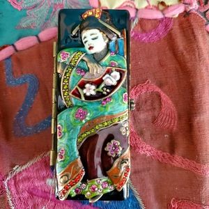 NIB Rare Jay Strongwater Lipstick Compact